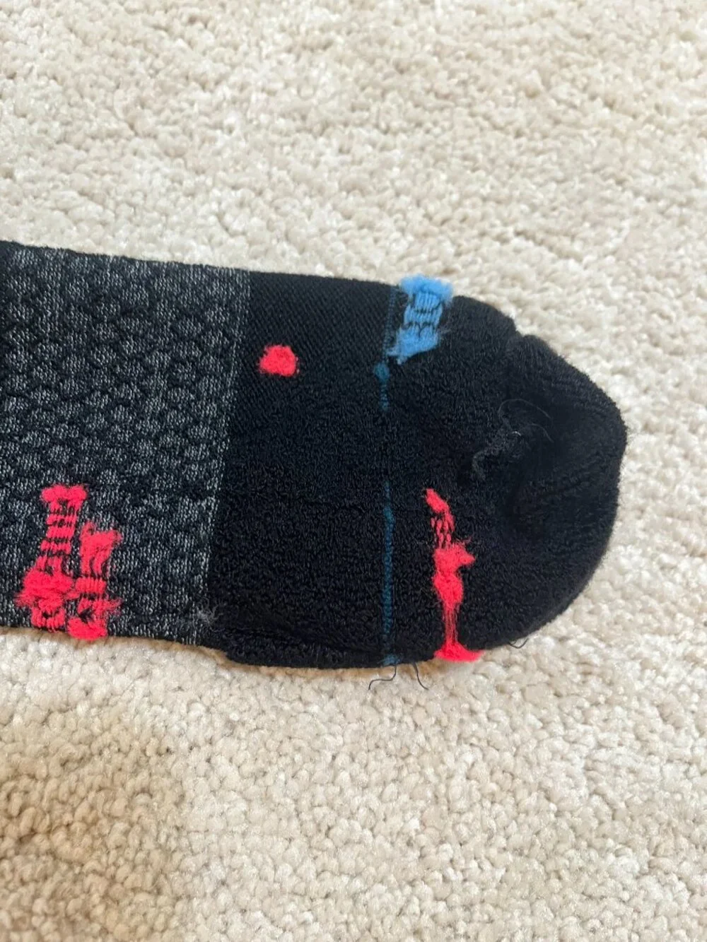 New 3-Pack BOMBAS merino wool Hex Tec Run Midweight Crew Socks XL Unisex Black